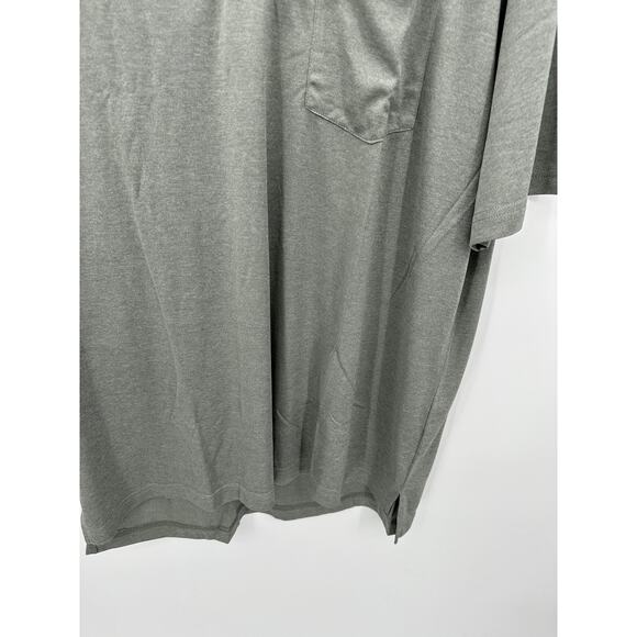 BAW Athletic Wear Xtreme-Tek Green Short Sleeve Polo Shirt Men's Size X-Large XL - Picture 3 of 7